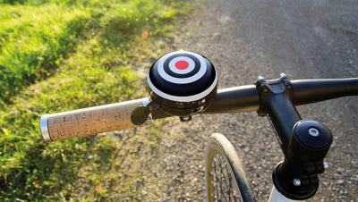 Kolorowy dzwonek do roweru 'Racing', Ø 8 cm, REMEMBER