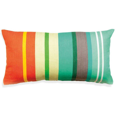 Kolorowa poduszka dekoracyjna w geometryczne wzory 30 x 60 cm, REMEMBER