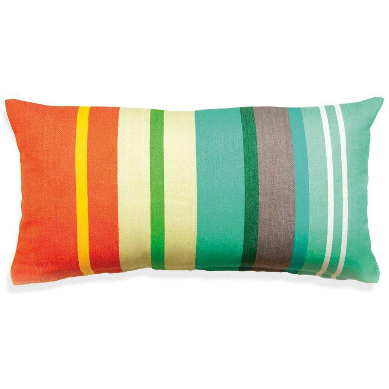 Kolorowa poduszka dekoracyjna w geometryczne wzory 30 x 60 cm, REMEMBER