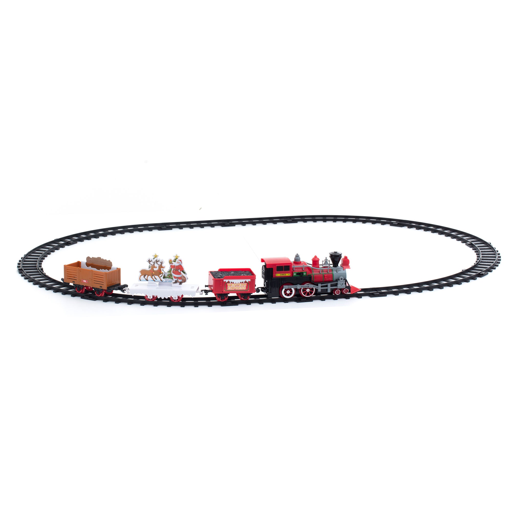 Świąteczna kolejka elektryczna