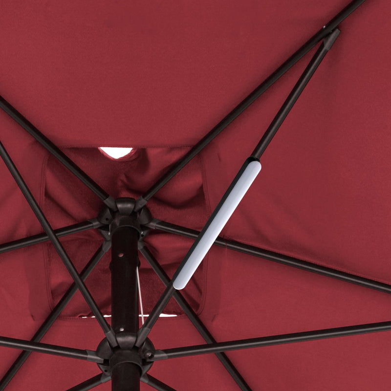 Lampa pod parasol ogrodowy, LED, 30 cm, na baterie