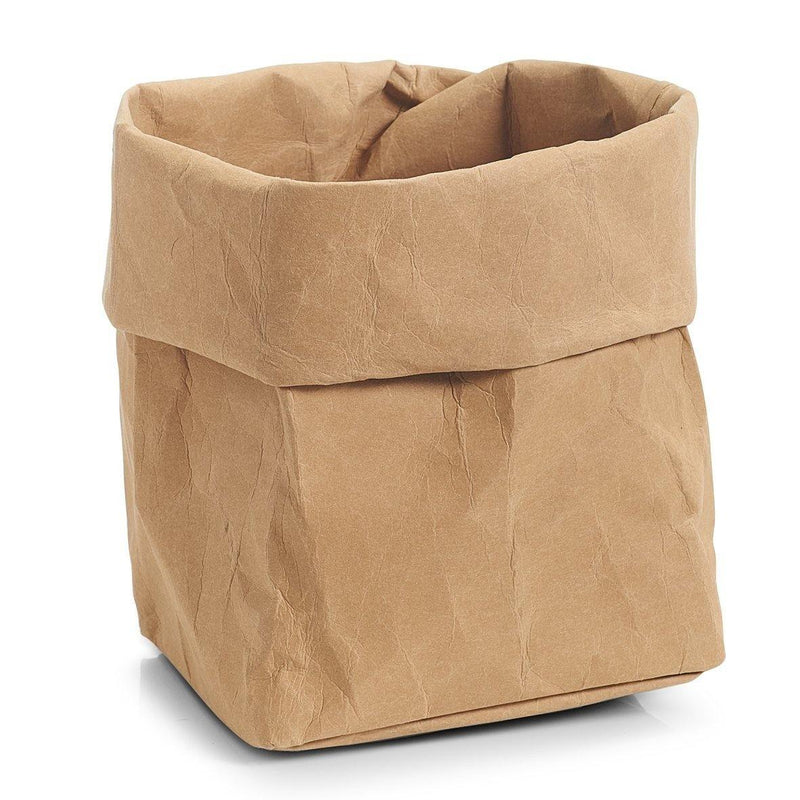 Koszyk na żywność Roll-Down-Bag, kolor brązowy, Ø12 cm, ZELLER