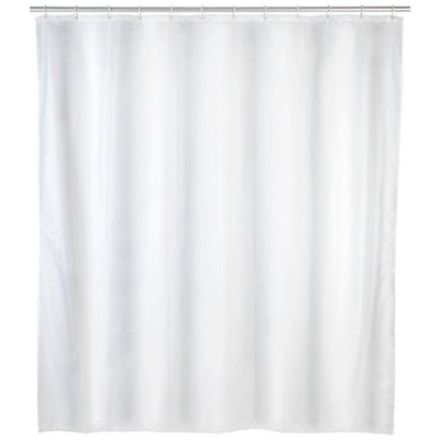 Zasłona prysznicowa biała, PEVA, 180x200 cm, Allstar