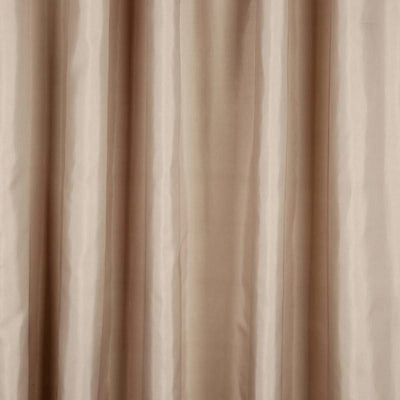Zasłona prysznicowa tekstylna 180 x 200 cm, satynowa, kolor brązowy