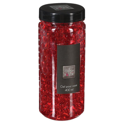 Kulki żelowe do wazonów, dekoracyjne, kolor czerwony, 400 ml