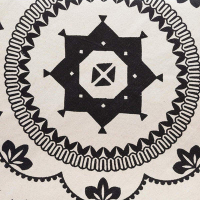 Dywanik dekoracyjny w stylu boho, Ø 120 cm