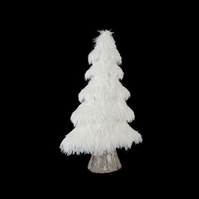 Mała choinka bożonarodzeniowa, kolor biały, 50 cm