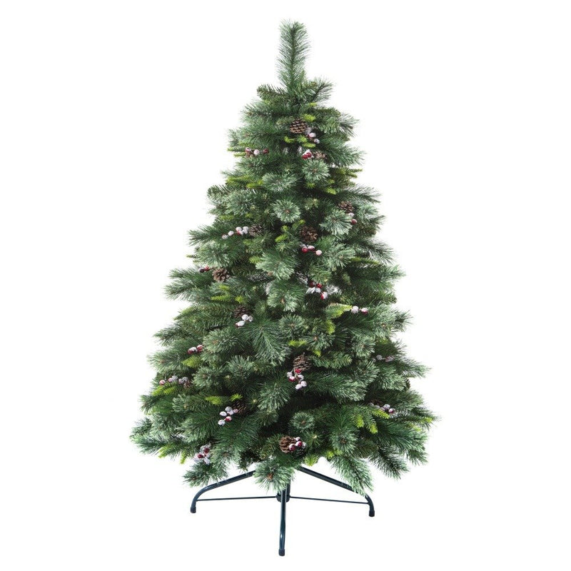Choinka świąteczna, naturalna zimna zieleń, 150 cm