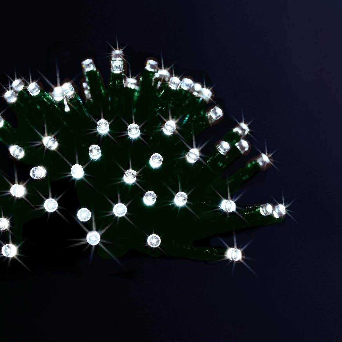 Lampki świąteczne solarne zewnętrzne, 100 LED