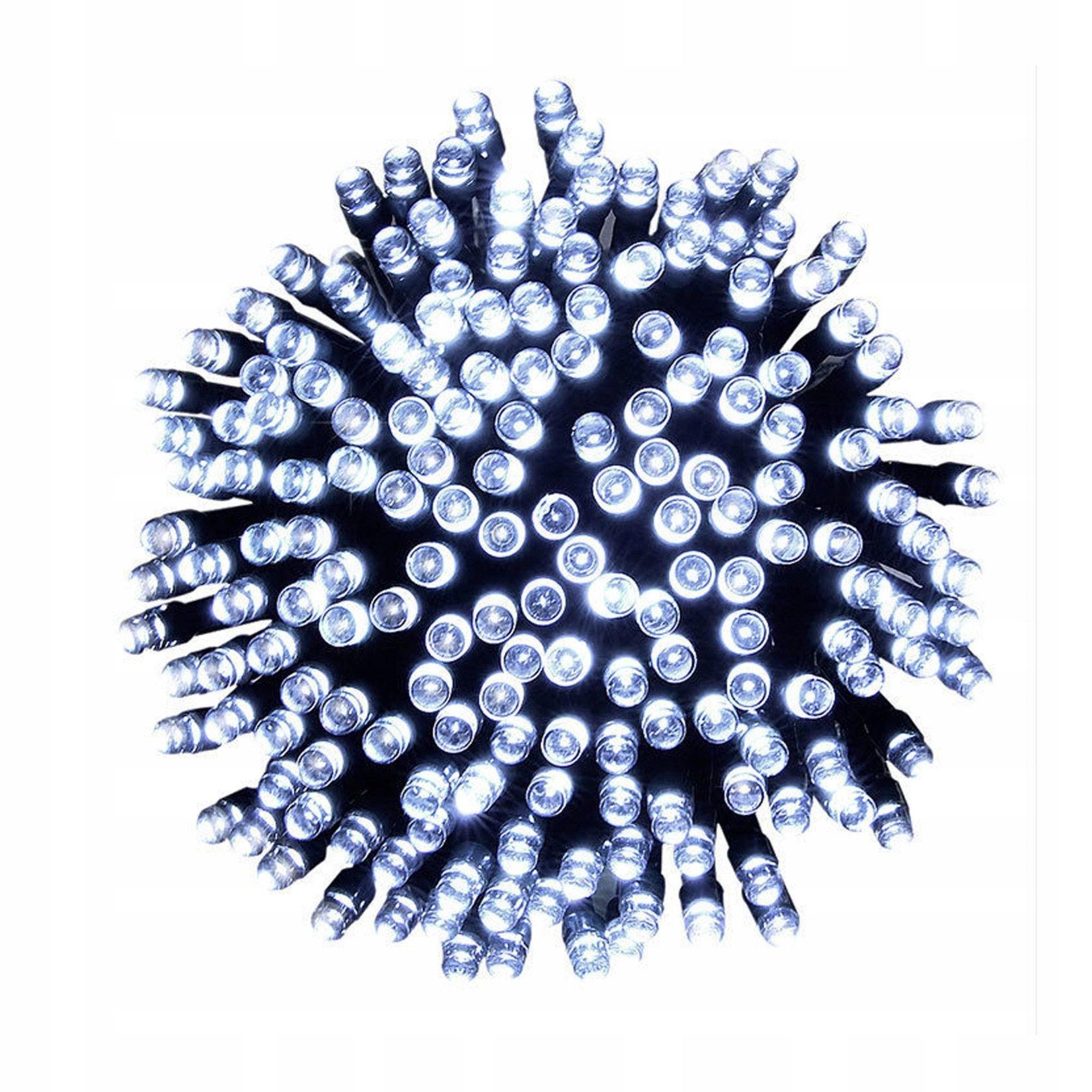 Lampki świąteczne solarne zewnętrzne, 100 LED