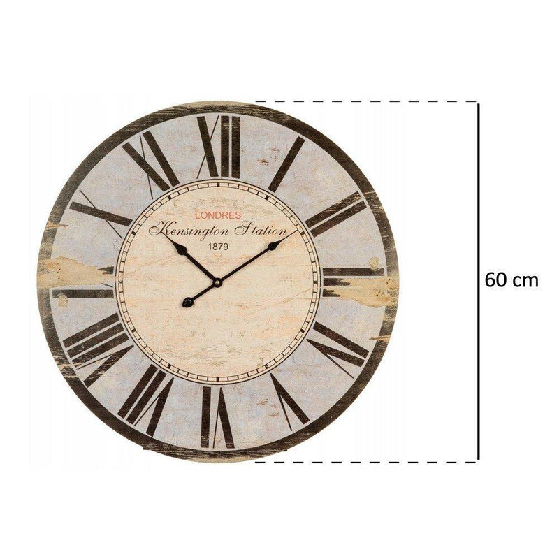 Zegar z cyframi rzymskimi, Ø 60 cm