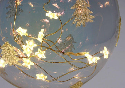 Bombka choinkowa świecąca, LED, Ø 12 cm - EMAKO