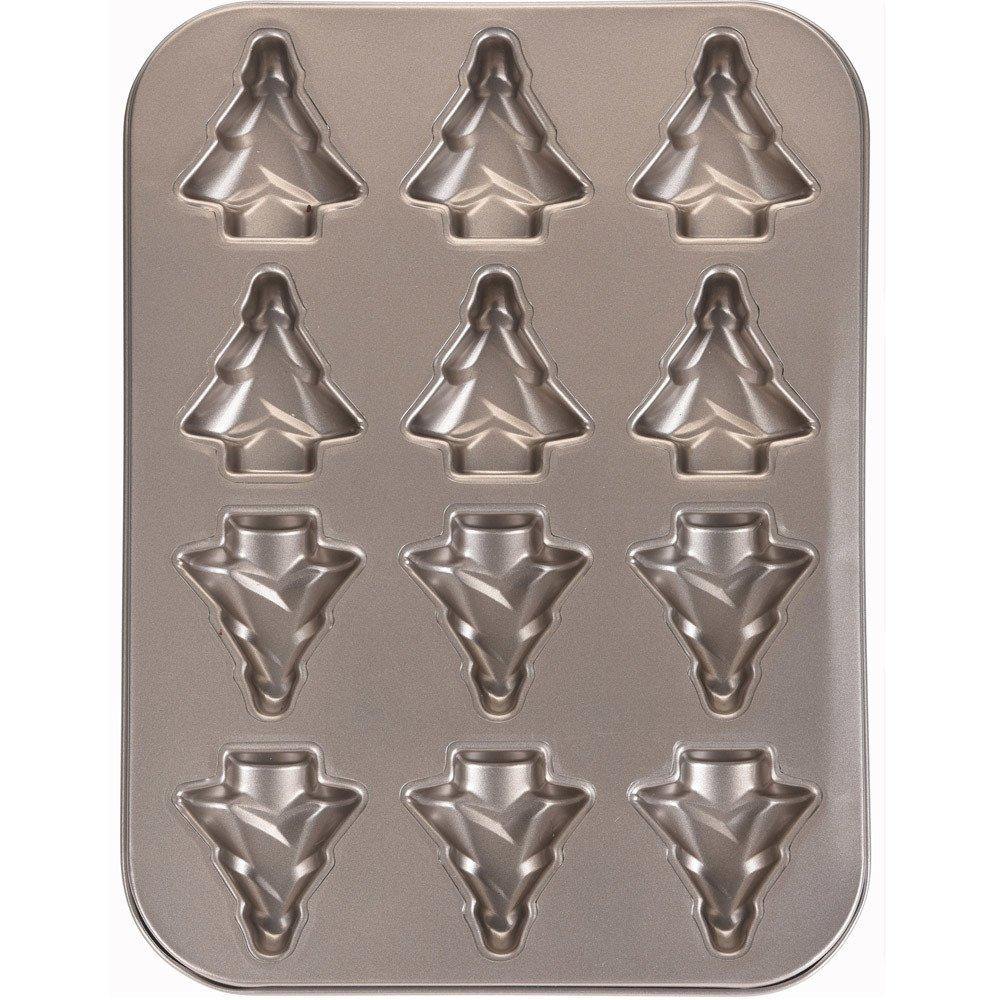 Foremki świąteczne do pieczenia ciastek, non-stick, 35 x 26 cm