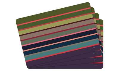 Podkładki na stół 'Costa', kolorowe, 4 sztuki, 44 x 29 cm, REMEMBER