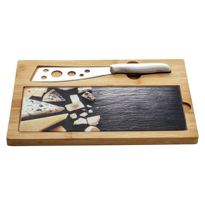 Deska do serwowania serów CHEESE z nożem, 3 elementy w komplecie