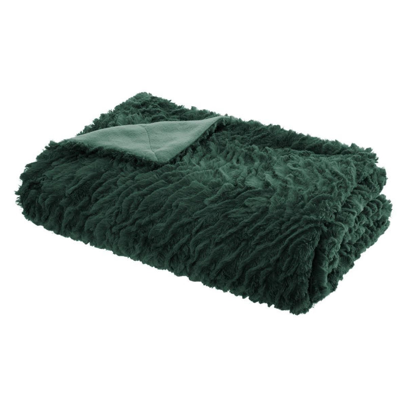 Narzuta na łóżko STRIPE, 120x160 cm, kolor zielony
