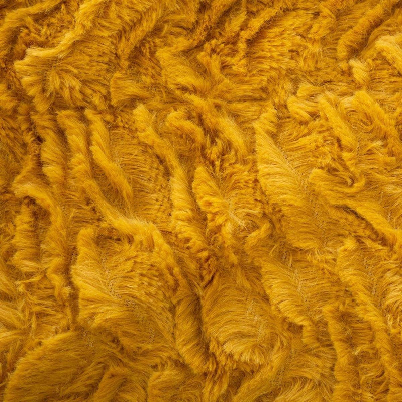 Narzuta na łóżko STRIPE, 120x160 cm, kolor żółty