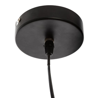 Lampa wisząca ALI SILVER, nowoczesna, 40 cm, kolor czarny