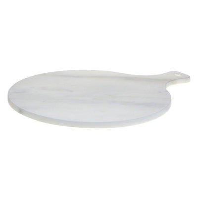 Deska do serwowania przekąsek MARBLE, 35 x 27 cm, kolor biały