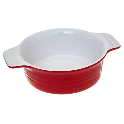 Naczynie ceramiczne do zapiekania, Ø 13 cm, kolor czerwony