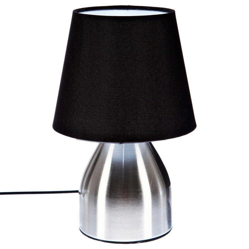 Lampa stołowa CHEVET TOUCH, metalowa, 20 cm, kolor czarny