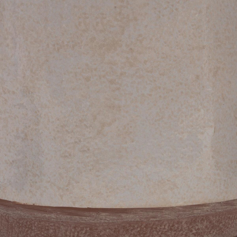 Lampa stołowa LISSE, podstawa biała z terakoty, 60 cm