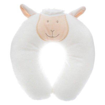 Poduszka podróżna dla dziecka ANIMAL, motyw owieczki, kolor biały