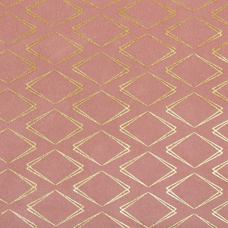 Zasłona gotowa VELOUR, 140 x 260 cm, kolor różowy