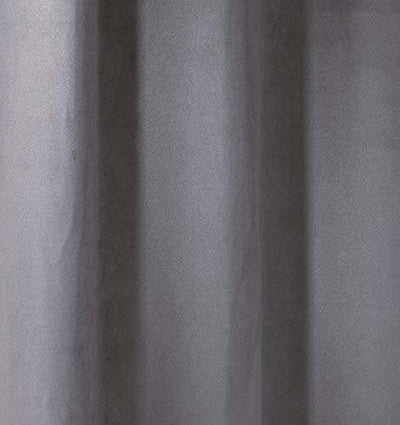 Zasłona okienna SUEDINE, 140 x 240 cm, ciemnoszara