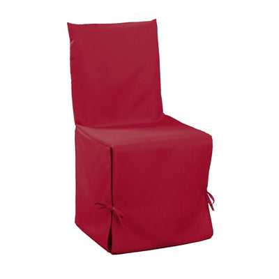 Pokrowiec na krzesło 50 x 50 x 50 cm ESSENTIEL, kolor czerwony