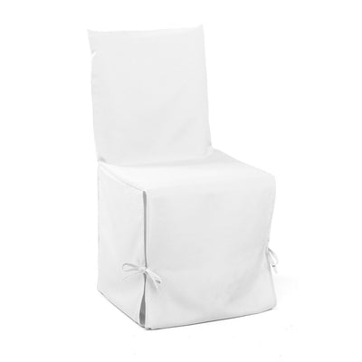 Pokrowiec na krzesło 50 x 50 x 50 cm ESSENTIEL, kolor biały