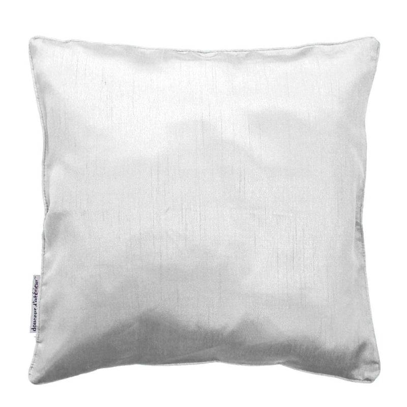 Poszewka na poduszkę 40 x 40 cm SHANA gładka, kolor biały