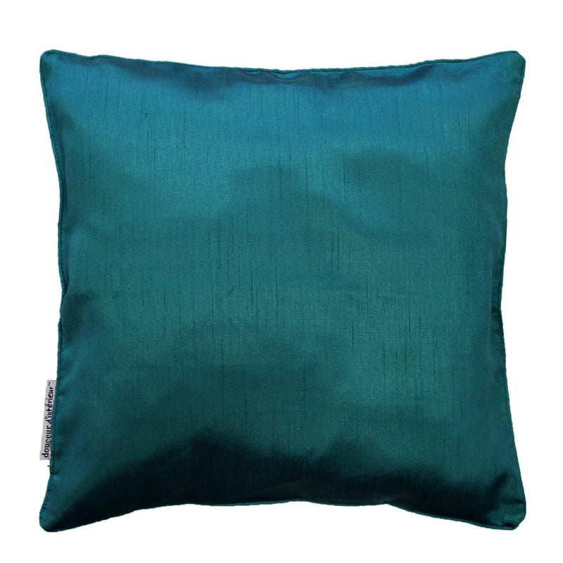 Poszewka na poduszkę 40 x 40 cm SHANA gładka, kolor niebieski