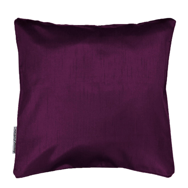 Poszewka na poduszkę 60 x 60 cm SHANA gładka, kolor fioletowy