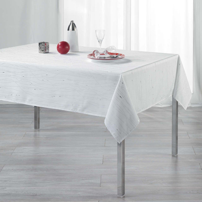 Obrus na stół 140 x 300 cm FILIANE, kolor biały