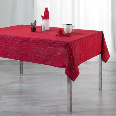 Obrus na stół 140 x 300 cm FILIANE, kolor czerwony