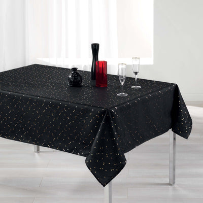 Obrus na stół 150 x 240 SAFINA, kolor czarny