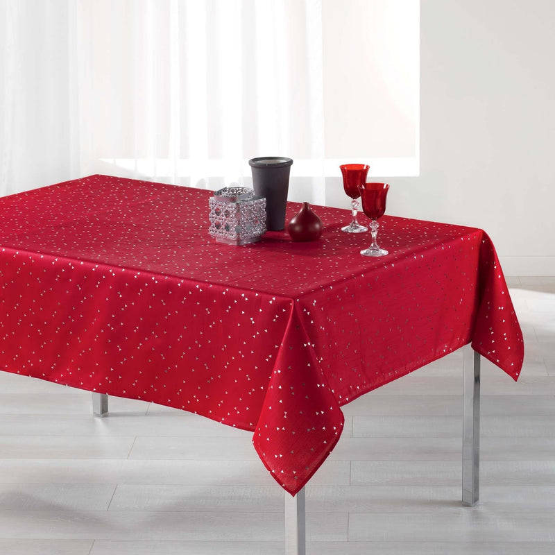 Obrus na stół 150 x 240 SAFINA, kolor czerwony