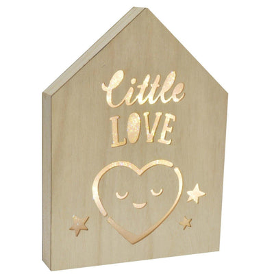 Domek LED dla dzieci, SWEET KIDS, motyw serca