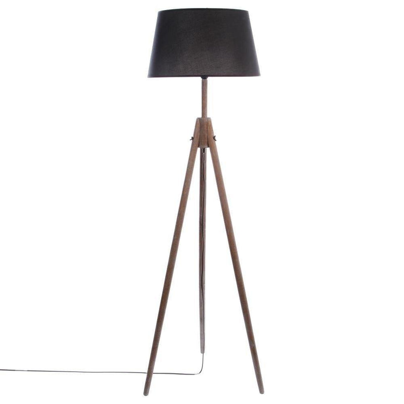 Lampa podłogowa czarna MIRY, 150 cm
