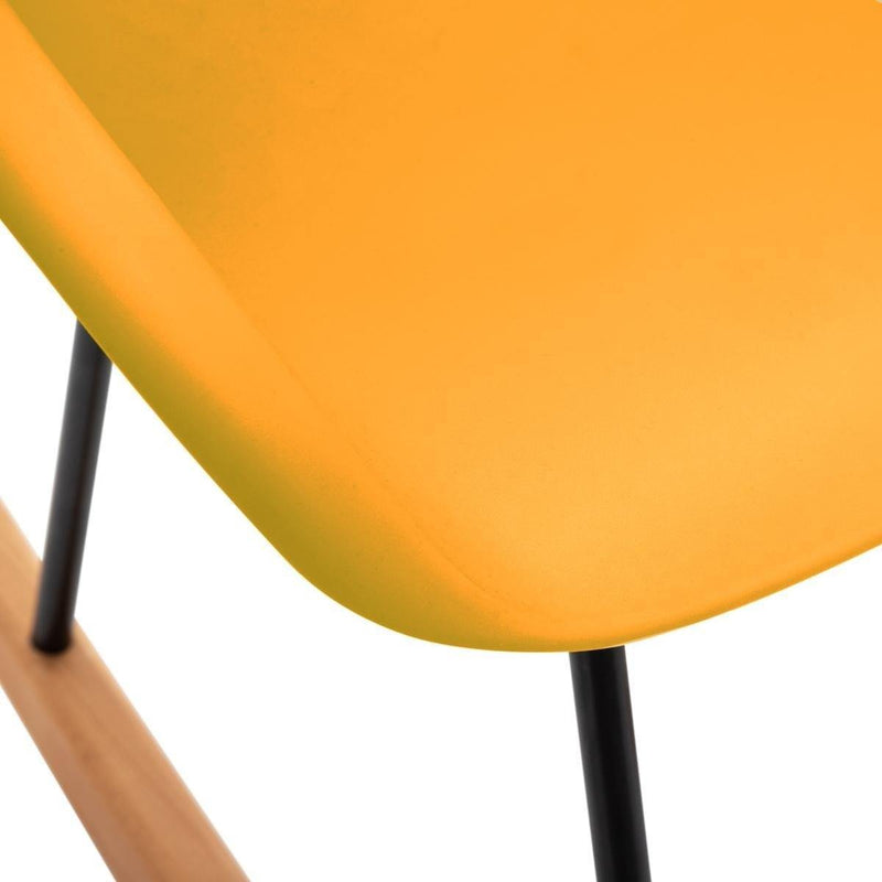 Bujak COSY, krzesło bujane, żółte