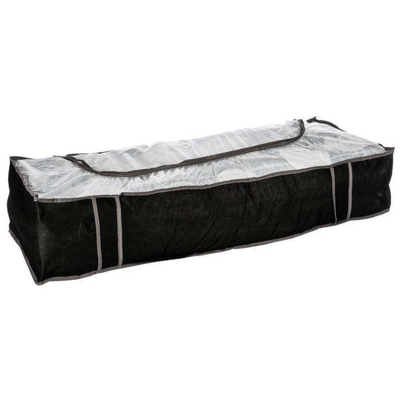 Pokrowiec na pościel pod łóżko, 45x20x100 cm, czarny