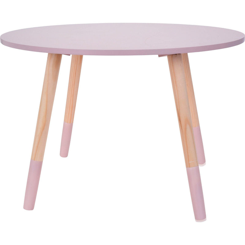 Stolik dla dzieci drewniany, 60 x 40 cm, różowy