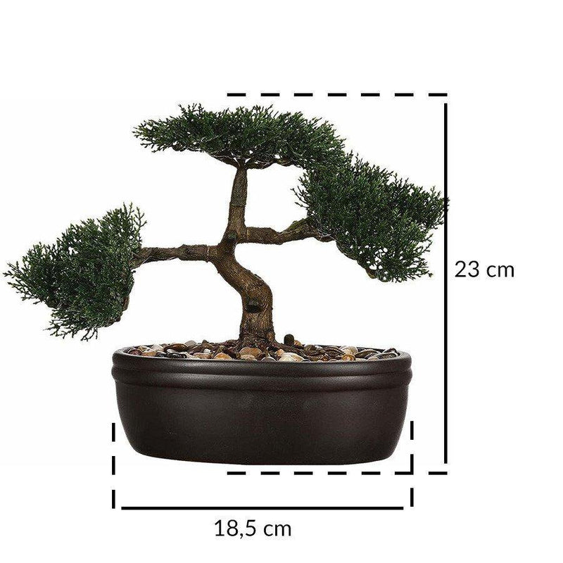Sztuczne roślina - drzewko bonsai JAPANDI, 23 cm