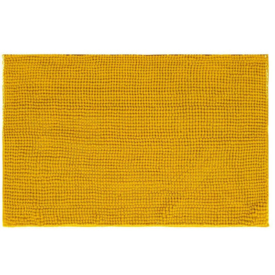 Dywanik łazienkowy TAPIS MINI CHENILLE, 50x80 cm, kolor żółty