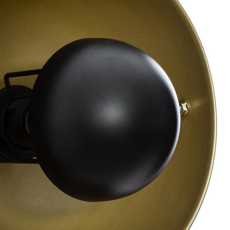 Lampa loftowa TIPO, metalowa, 36 cm, czarna