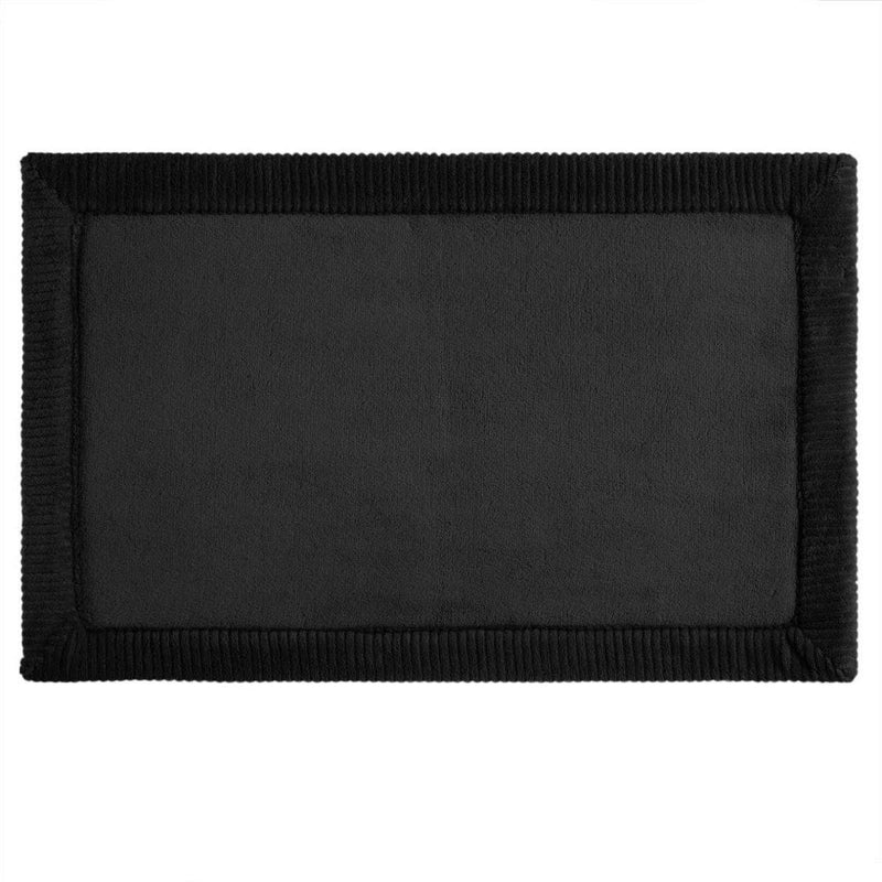Dywanik łazienkowy MEMOI 80 x 50 cm, kolor czarny