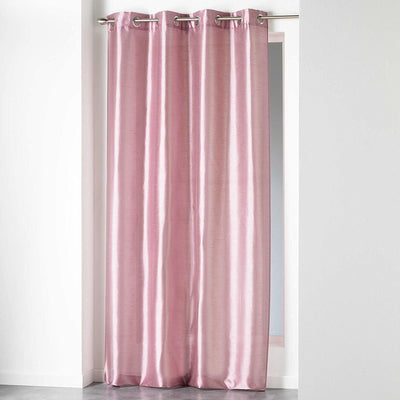 Zasłona zaciemniająca SILK SHANA, 140 x 240 cm, różowa