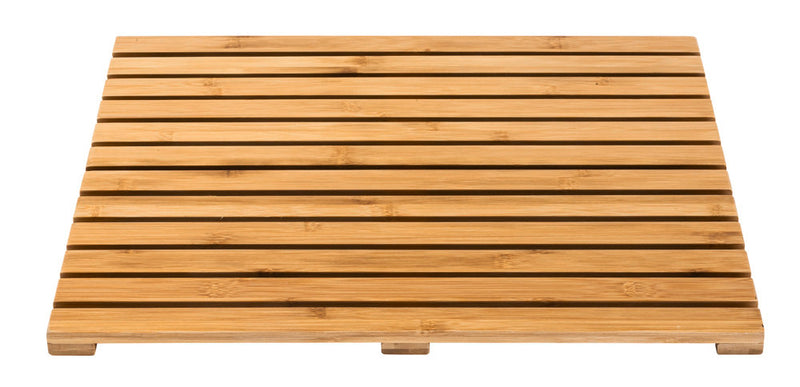 Mata łazienkowa, podest z drewna bambusowego BAMBUSA, 50 x 50 cm, WENKO