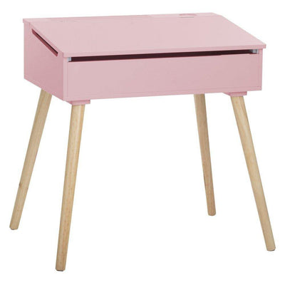 Biurko dziecięce ze skrytką + krzesło, zestaw mebli dla dzieci - EMAKO